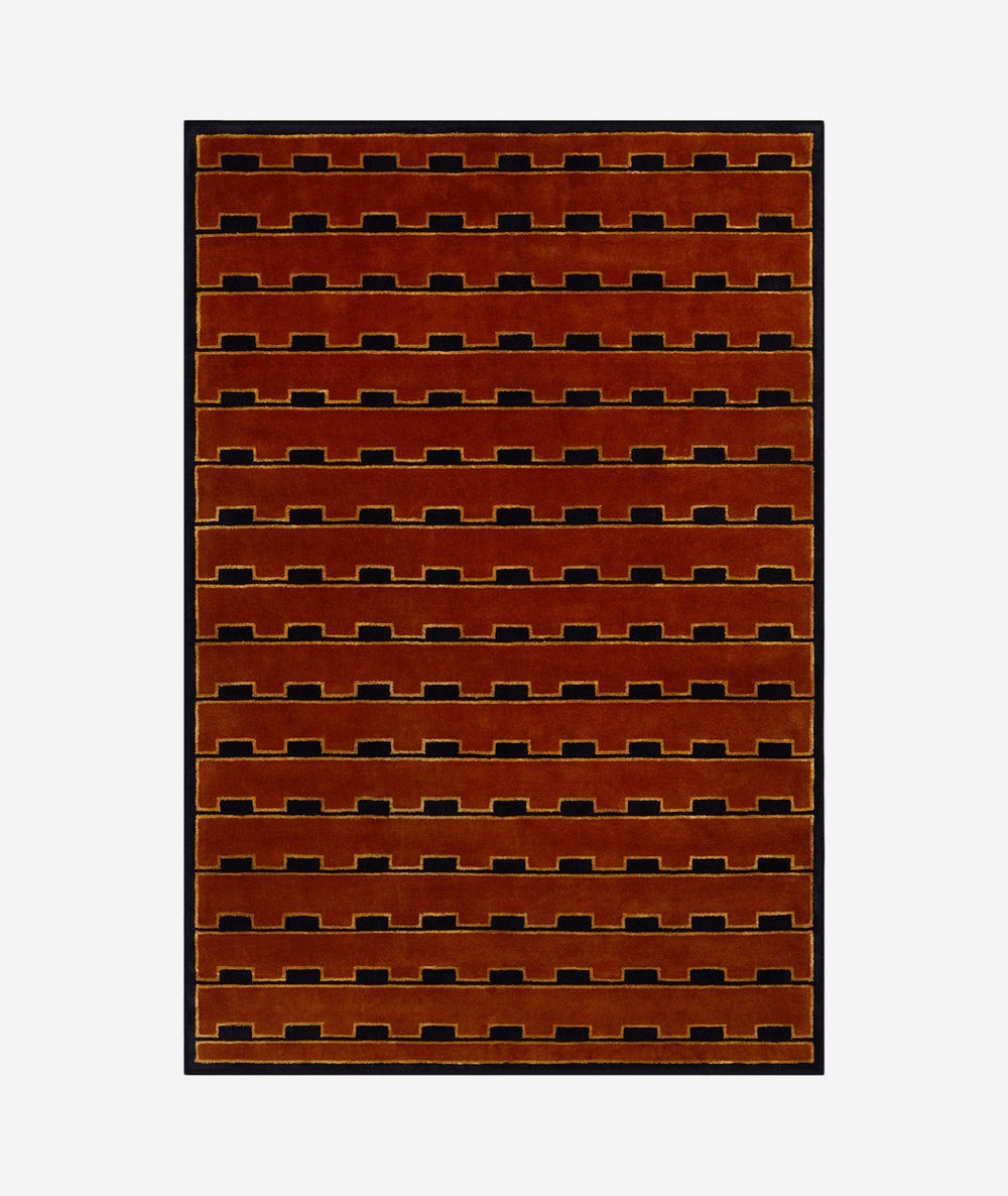 Hand Tufted Wool Rug 10x14 ft - Nordic Knots Design Handmade Area Rug