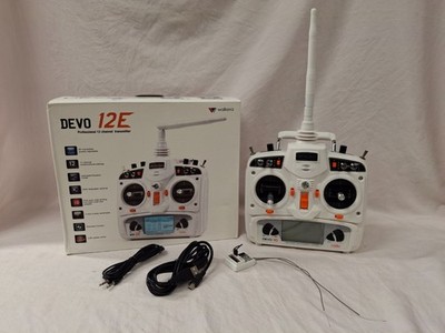 Devention Devo F12E Professional 12 Channel FPV RC Radio Used Good Tested