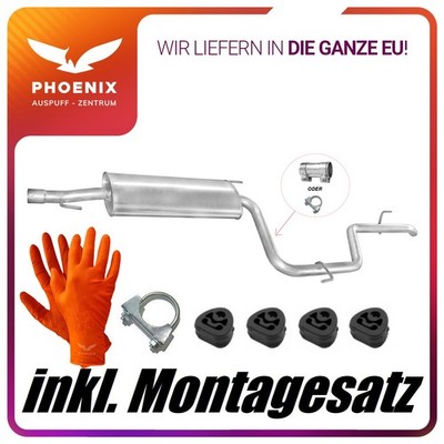   für Mercedes Vito W638 108 110 112 2.2 CDi Auspuff Endschalldämpfer 2024900915