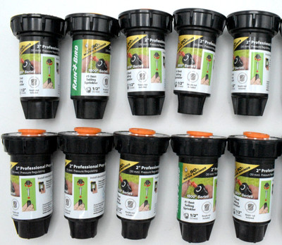 Lot of 10 Rain Bird 1802LNPRS 2'' Pop-Up Sprinkler Head - Body Only No Nozzle