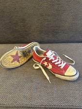 CONVERSE JOHN VARVATOS ALL STAR PLAYER 121775 RED Men Sz 5.5 (Rare)
