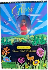 NIB GLORI LIMITED EDITION COMMEMORATIVE ISSUE  Dawn Doll Checkerboard Toys