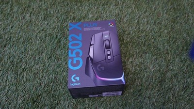 Logitech G502 X PLUS LIGHTSPEED Kabellose RGB-Gaming-Maus - Optische Maus 