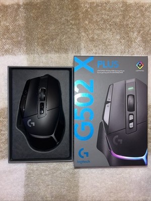 Logitech G502 X Plus Lightspeed Wireless RGB Gaming Mouse Black