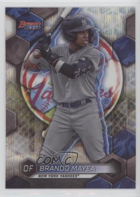 2023 Bowman's Best Top Prospects Wave Refractor Brandon Mayea Brando #TP-16 05nu