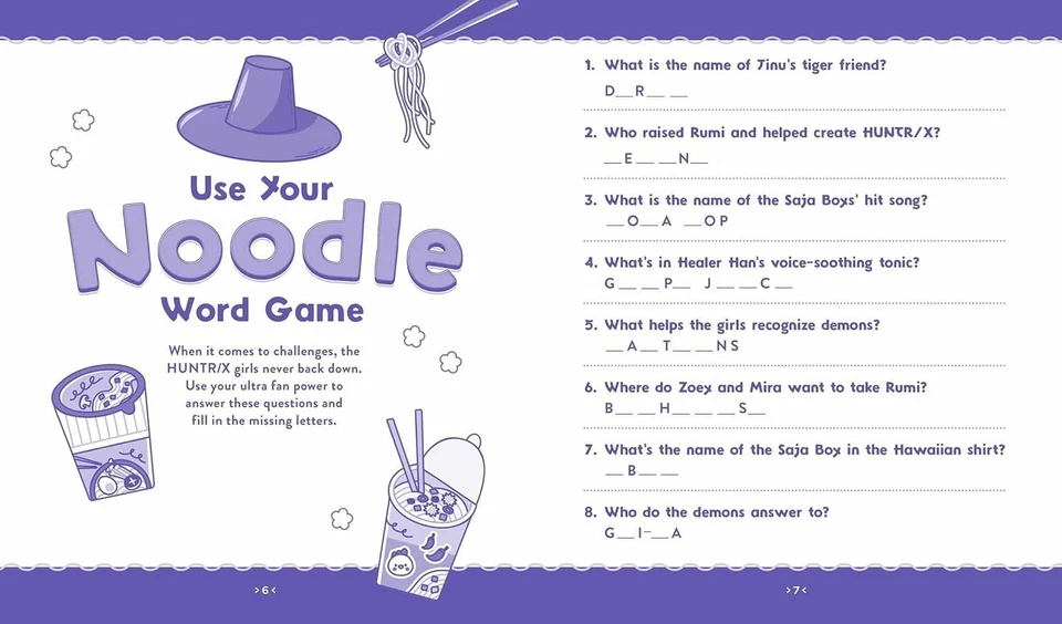 The Unofficial K-Pop Demon Hunters Activity Book By Lila Violet Free Shipping UK - Image 2 of 4