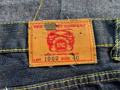 RMC Red Monkey Company Lot 1002 Jeans Mens 40 (Fits 39