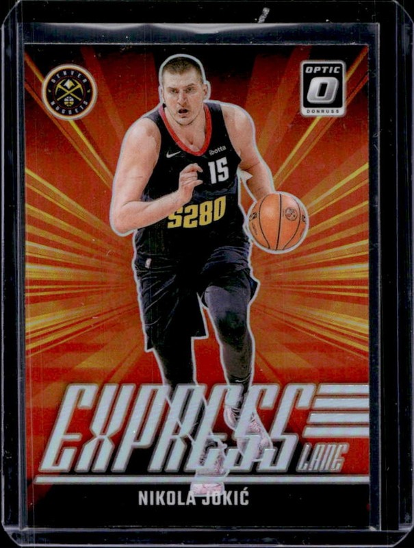 2024-25 Panini Donruss Optic Nikola Jokic Express Lane Holo #3 Nuggets