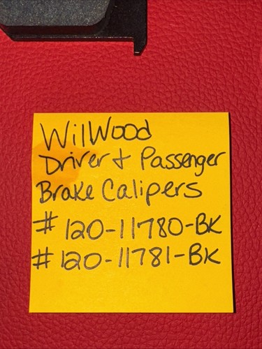 Wilwood #120-11780 & 11781-BK Brake Calipers Narrow Superlite 6 Rad. Mount - Picture 13 of 14