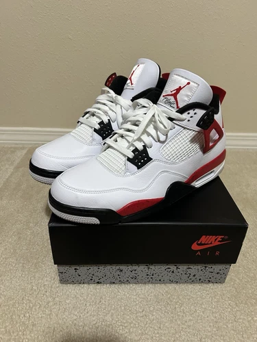 Size 14 - Jordan 4 Retro Mid Red Cement