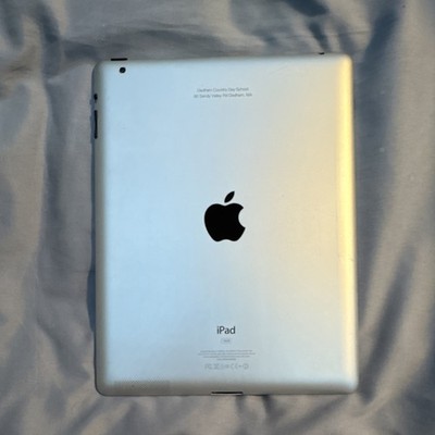 タブレット iPad - iPad 16GB Apple iPad Series A1395 16GB Storage 16GB RAM Silver Wi-Fi Tablet
