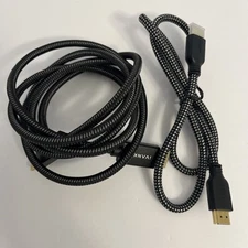 HDMI to HDMI high speed cables Ivanky  6 ft. 8K & Power Bear 3 ft. Braided cable