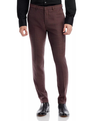 HUGO Hesten Birdseye Extra Slim Fit Suit Pants $198 Size 34 # 30A 1359 New