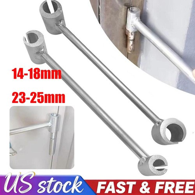 #ad #ad 2pcs Door Hinge Adjustment Tool Steel Hinges Gap Adjusting Wrench Repair Spanner $15.58