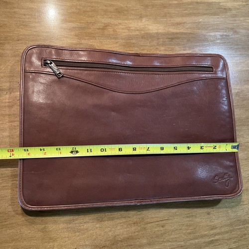 Vintage SCULLY Leder Agenda PLANER Notizbuch Portfolio Organizer Planer - Bild 12 von 13