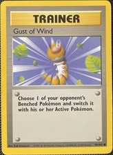 Gust of Wind 093/102 Base Set Regular - Pokémon Card