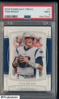2019 National Treasures #7 Tom Brady New England Patriots 84/99 PSA 9 MINT