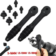 2 in 1 Drill Chuck Ratchet Two-head Spanner Key Drill Chuck Ratchet Wrench Tool