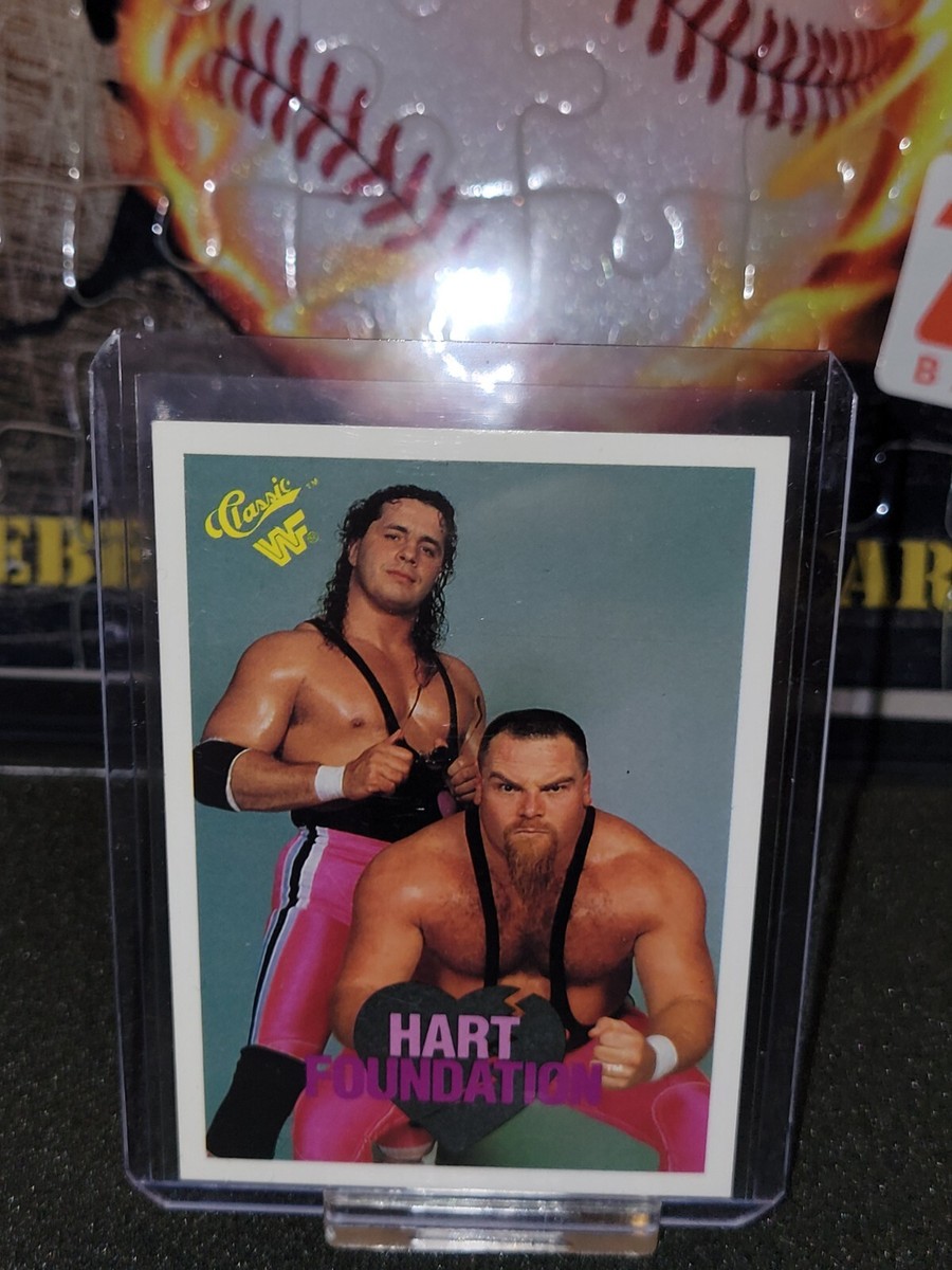 Hart Foundation 1989 Classic WWF/WWE Card #38 | eBay