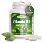 Vitamin K2 (MK7, all-trans), 1000 µg, hochdosiert, 150 Kapseln – vegan