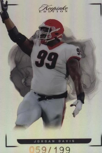 2022 Keepsake Football Edition Jordan Davis #3