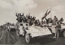 Israel Army Press Photo Israeli Military IDF 1974 Egypt Suez Canal WHO IS A JEW?
