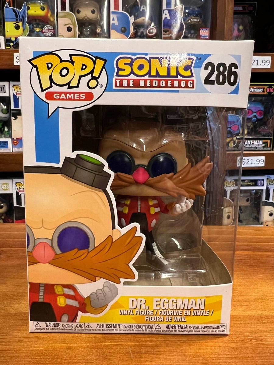 Sonic The Hedgehog Doctor Eggman Pop Vinyl Figure Funko 286