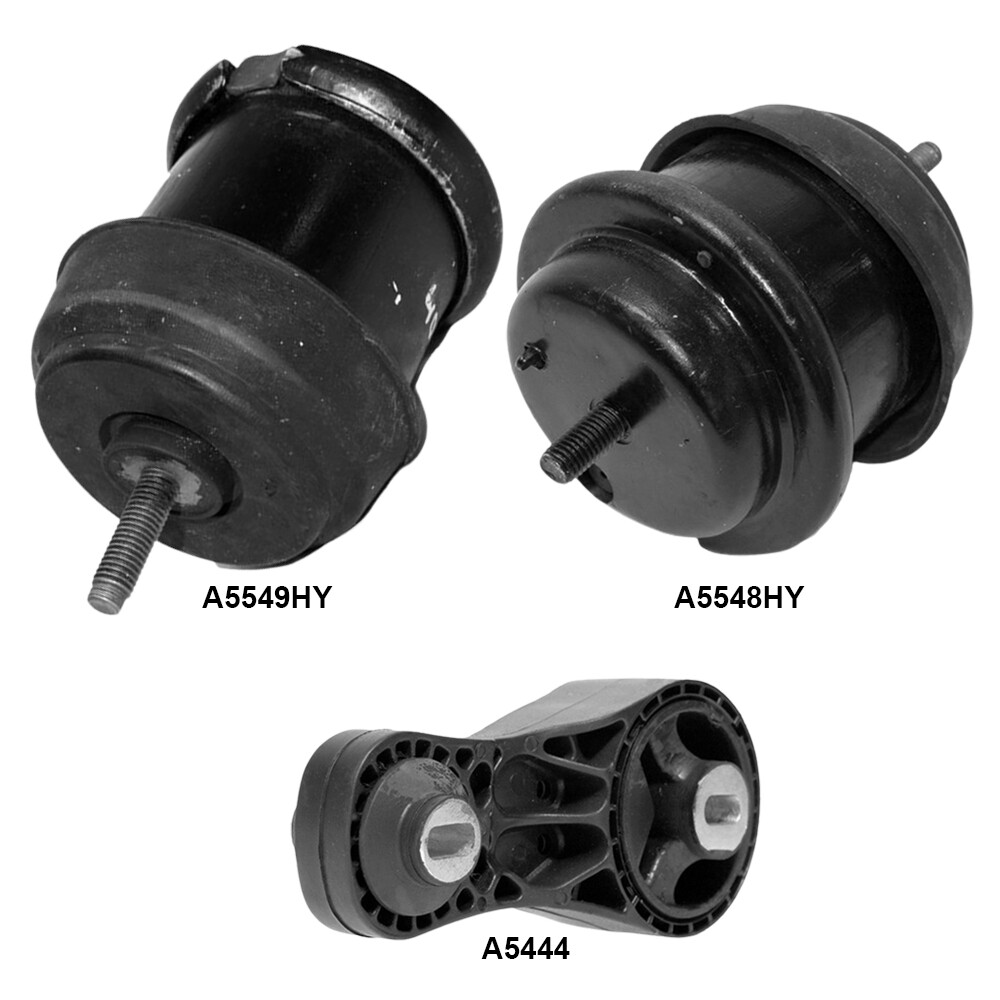 米軍　実物 Traverse and Elevation Mechanis ⑤ Engine Motor Mounts 3PCS for GMC Acadia 16-09, Chevrolet Traverse