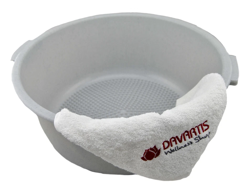 Davartis Fußwanne / Fußbad Wanne mit Noppen zur Massage / Fußpflege / Fußmassage