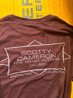 Scotty Cameron Titleist Tシャツ　メンズ　L ゴルフ Scotty Cameron Gallery Titleist Fine Milled Putters T-Shirt