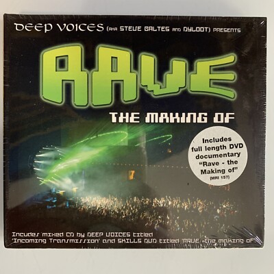 Rave: The Making Of [Digipak] by Steve Baltes (CD, Sep-2005, Majestic) New