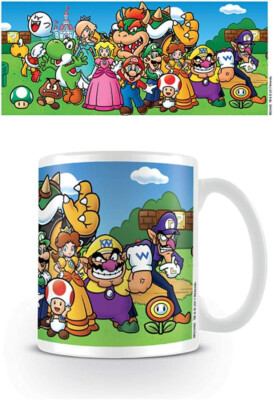 Super Mario - Tasse - Bowser - Kaffeebecher Peach - Kaffeetasse Yoshi - Nintendo
