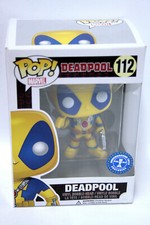 DEADPOOL FUNKO MARVEL 112 UNDERGROUND TOYS YELLOW NEW SEALED 63330