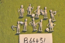 30mm modern / stadden - marching band irish guards 10 figs - (B66431)