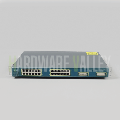 CISCO WS-C3550-24-DC-SMI 24-10/100 + 2 GBIC ports(DC-Pwrd): SMI - Afbeelding 1 van 5