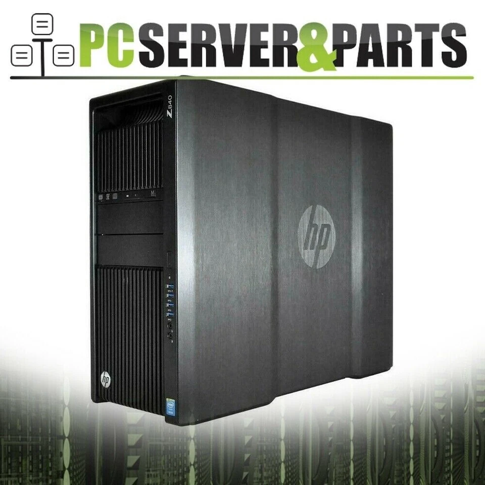 HP Z840 Super Workstation 2x E5-2630V4 32GB Quadro K2200 NEW 256GB SSD 1TB HDD - Image 2 of 4