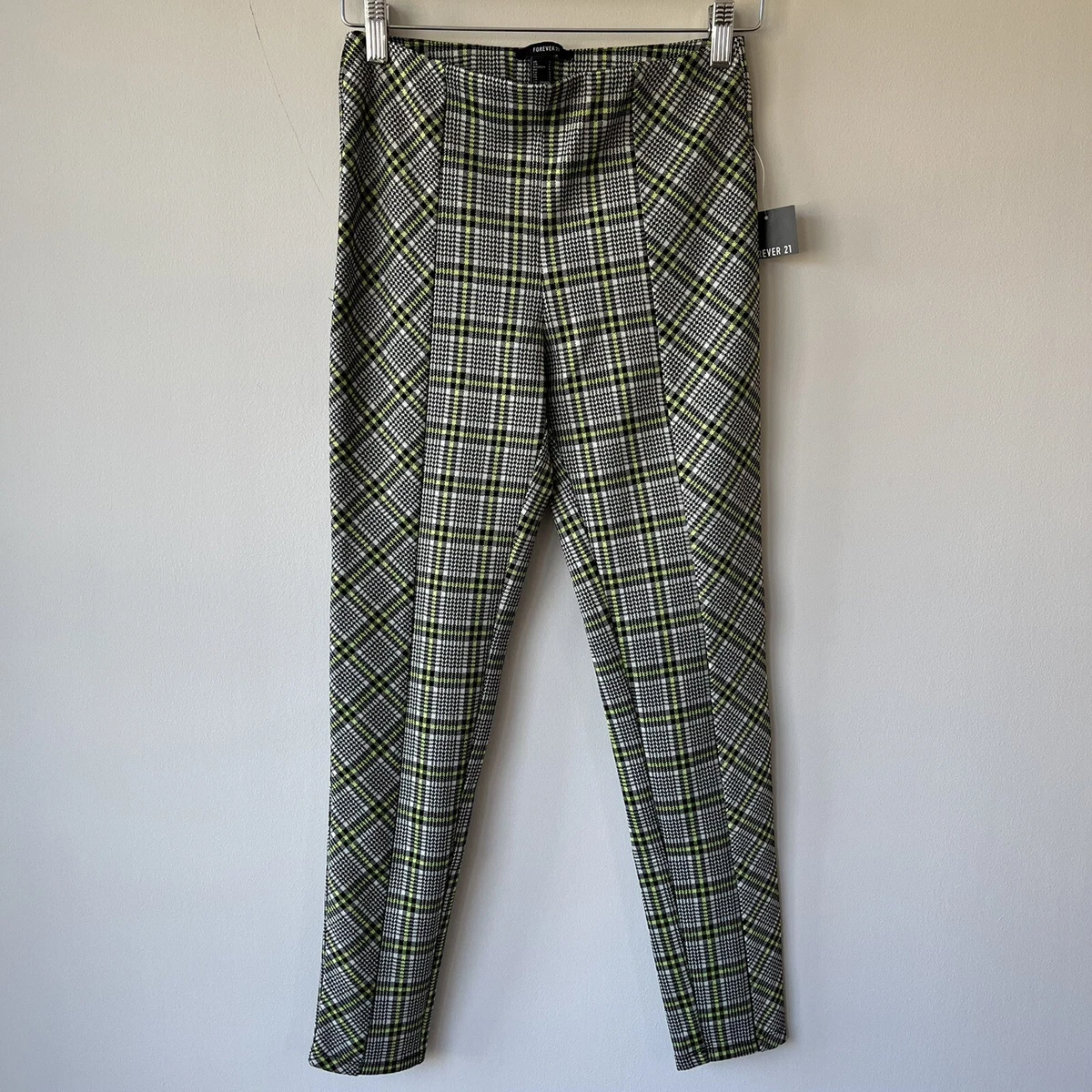 Plaid ankle pants forever 21 sale