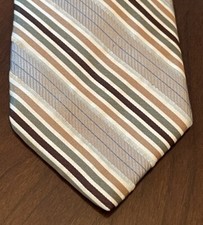 Vintage Ck Calvin Klein 100% Silk Men’s Neck Tie Made In USA