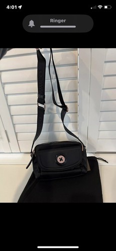 BNWT MIMCO BLACK MIM-Mazing Satchel Hip Cross Body RRP $149 - Picture 2 of 8
