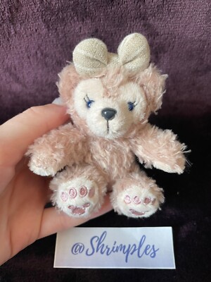 TOKYO DISNEY RESORT Duffy SITTING SHELLIE MAY Plush Bag Charm NEW