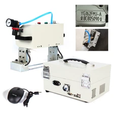 Pneumatic Label Marking Engraving Electric Dot Peen Metal Engraving Machine US