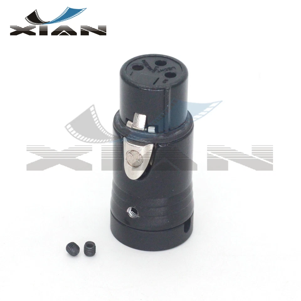 Low-Profile XLR NEUTRIK 3Pin XLR female Audio PLUG,XLR NEUTRIK 3Pin Connector - Image 4 of 4