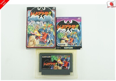 Red Arremer II 2 Gargoyle's Quest NES CAPCOM Nintendo Famicom Box aus Japan