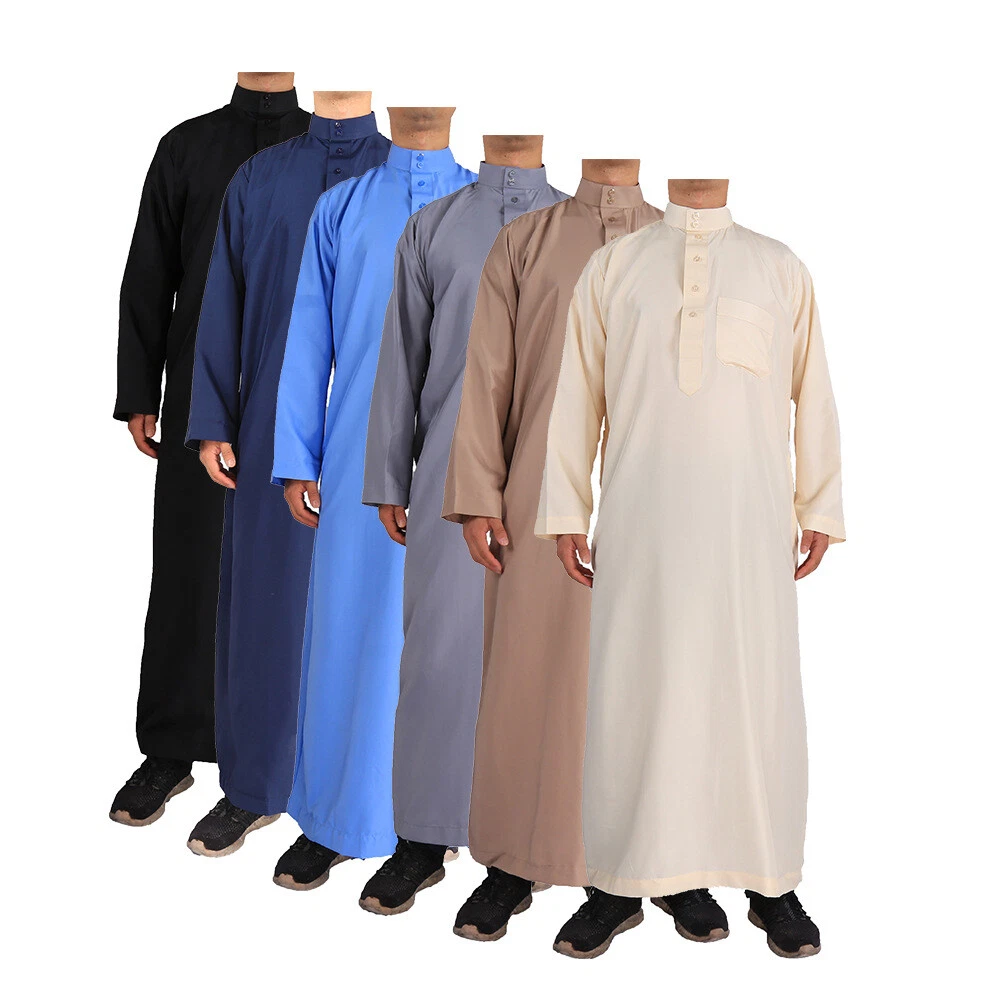 Men,Thobe,Arabic dress,Islamic clothing,jubba,New Thobes,Disdash,Kaftan, muslim