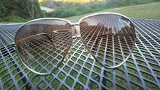 vintage ferrari sunglasses gold tone