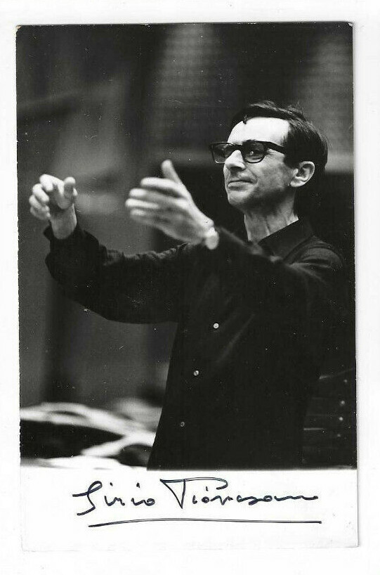 Sirio Piovesan Signed 3.5 x 5.5 Photo Circa 1960s