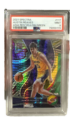 2021-22 Austin Reaves Spectra Asia Exclusive 15/75 Jersey Match 