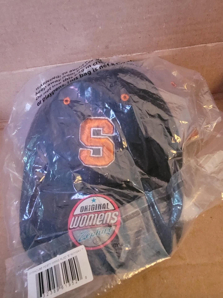 Sombrero ajustable para mujer Syracuse azul marino/gris Foto 2 de 3