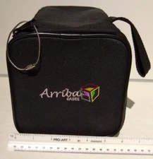 Arriba Cases AL-54 6"x6"x8" PADDED Pinspot Lighting Bag Soft Shell Utility Case
