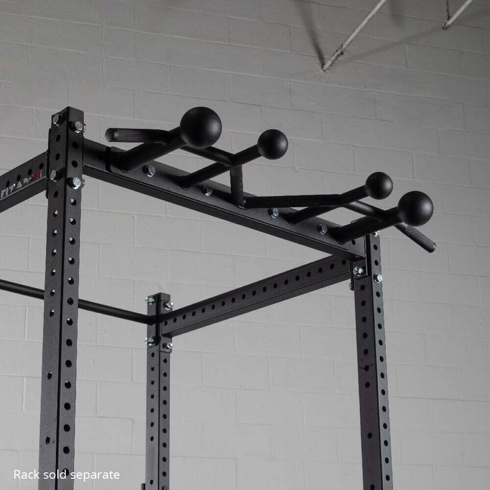 Titan Fitness Sphere Pull-Up Bar Fits T-3, X-3, TITAN Series Racks, Rated  440 LB
